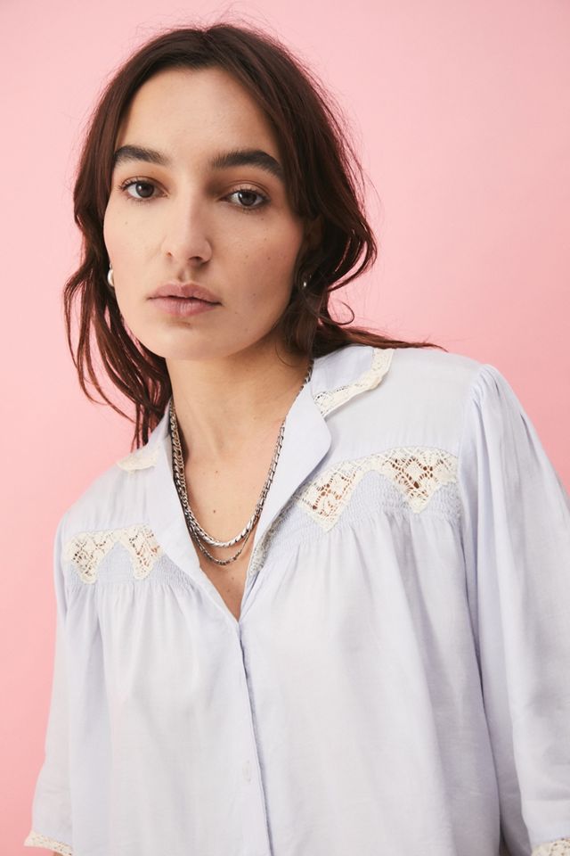 UO Nancy Blusa abotonada #3