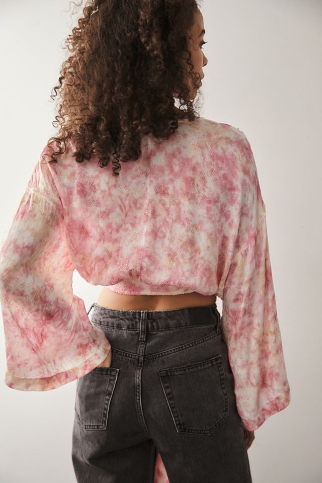 UO Cassandra Wrap Top #1