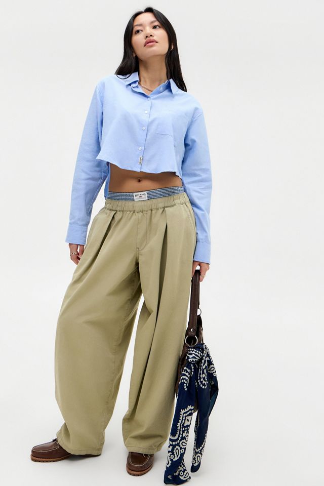 BDG Colby Cropped Shirt #1