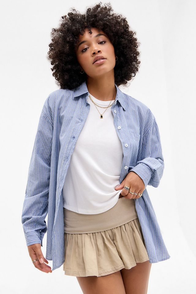BDG Beck Stripe Poplin Shirt #2