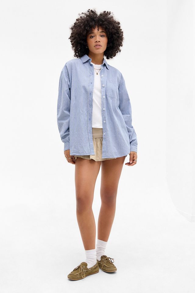 BDG Beck Stripe Poplin Shirt #3