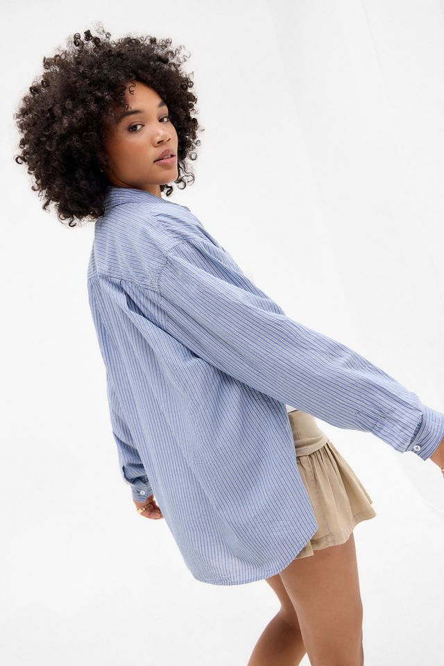 BDG Beck Stripe Poplin Shirt #4