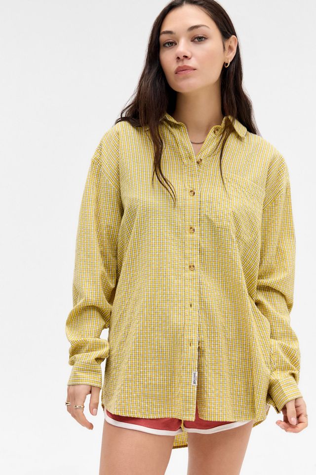 BDG Yellow Beck Check Shirt #1