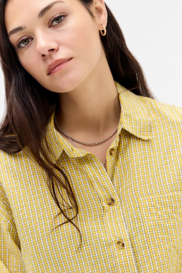 BDG Yellow Beck Check Shirt #2