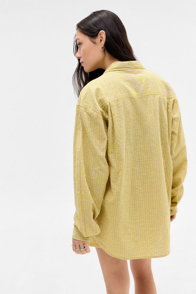 BDG Yellow Beck Check Shirt #4