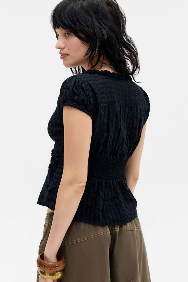 Blouse à volants Robyn Kimchi Blue #3
