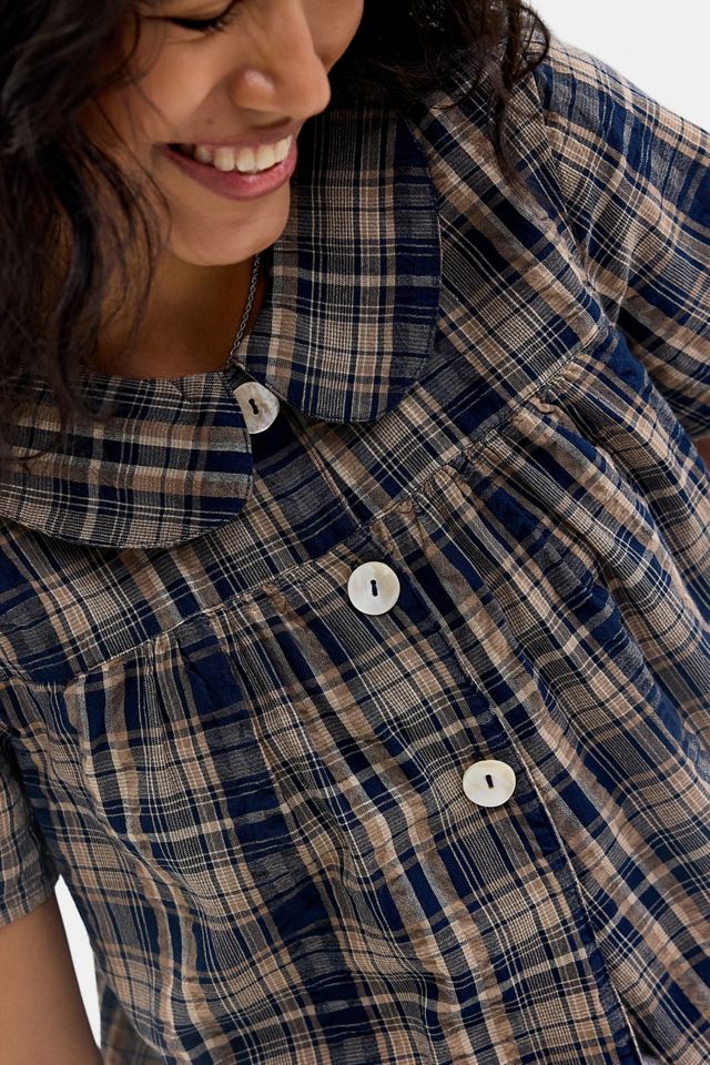 Veste caban à carreaux Monroe Kimchi Blue #2