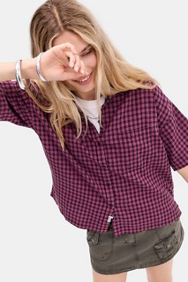 Camicia Skate Boxy a Quadri BDG