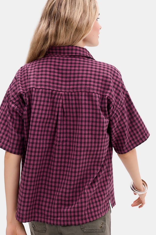 Chemise ample à carreaux BDG #3
