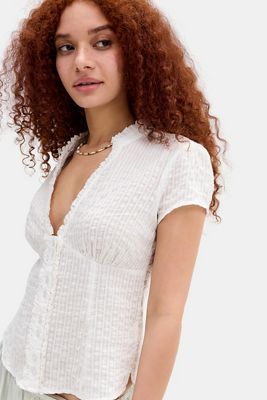 Kimchi Blue Tara Ruffle Blouse