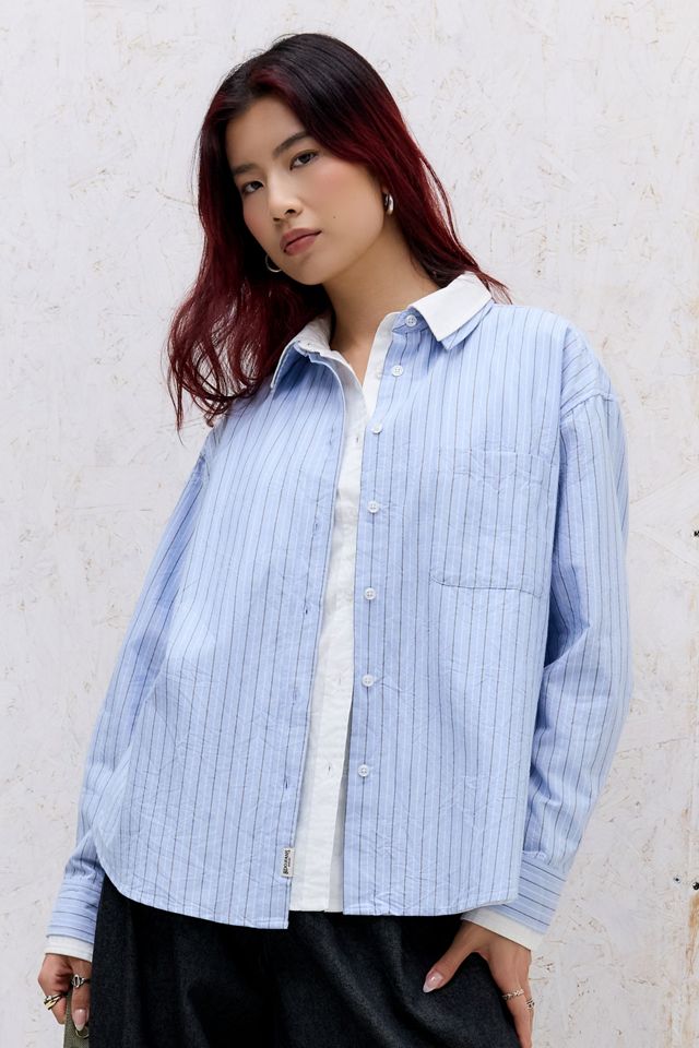 BDG Paddy Double Long Sleeve Poplin Shirt #3