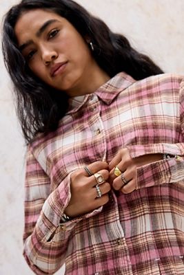 Chemise à carreaux Raph à taille cintrée BDG