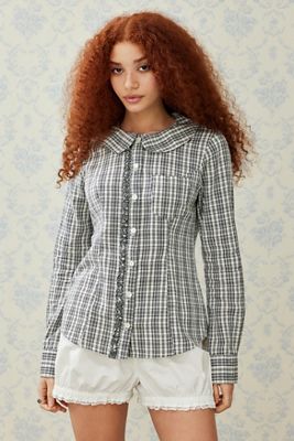 Camicia con colletto UO Aria Check