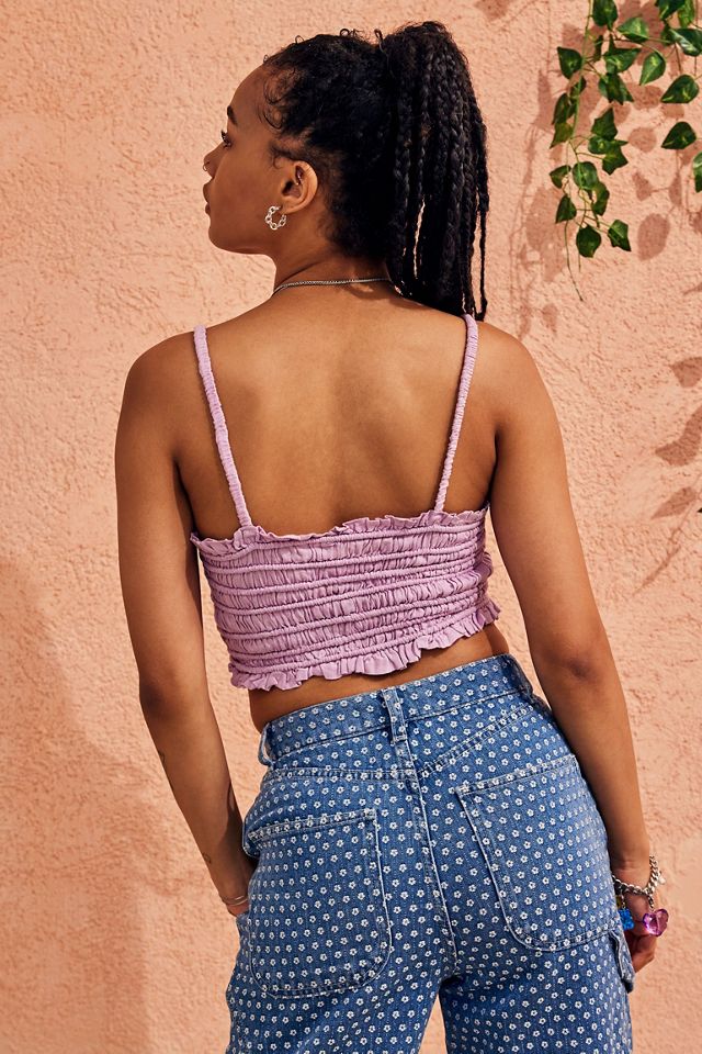 UO Chelsea Ruched Cami Top  #1