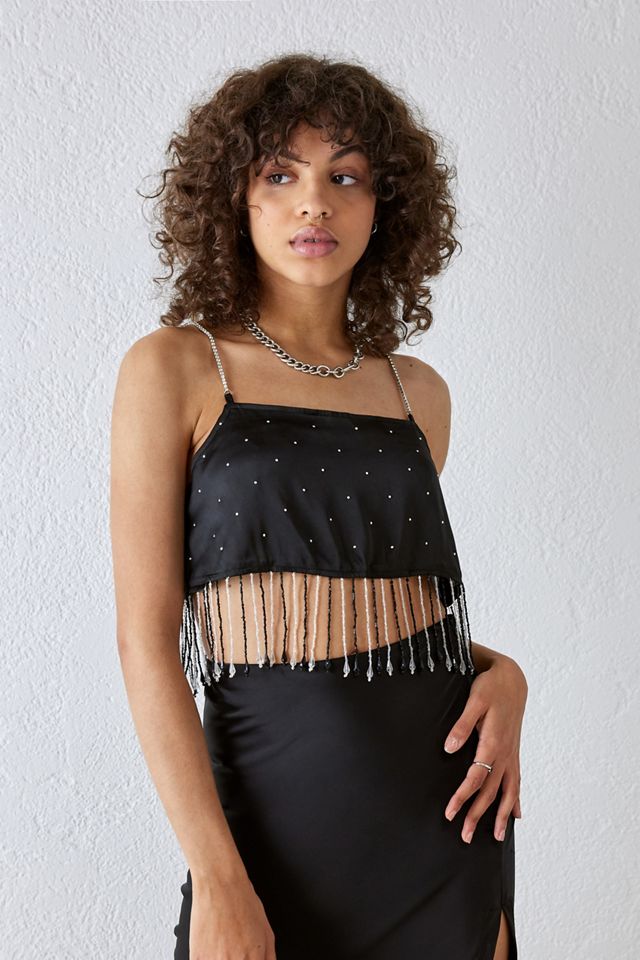 UO Milina Embellished Cami Top #1