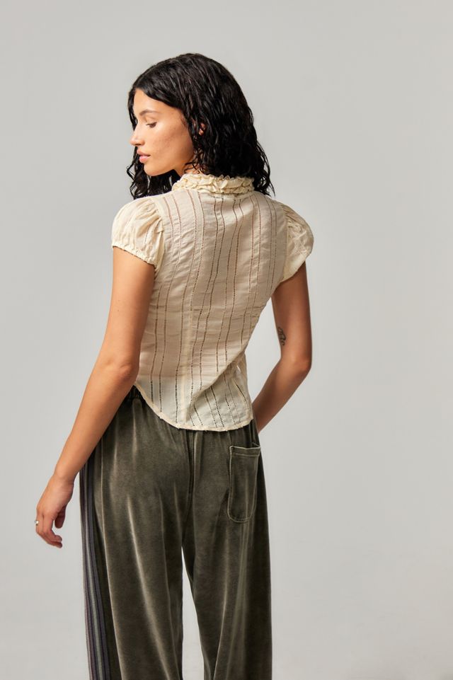 Kimchi Blue Evelyn Ruffle Blouse #3