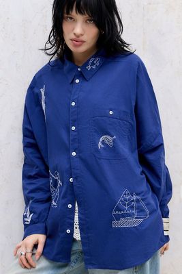 Camicia ricamata BDG Alex