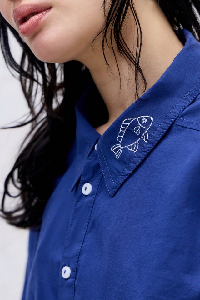 BDG Alex Embroidered Shirt #2