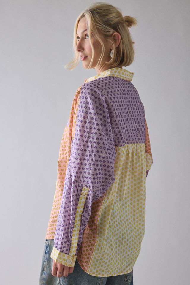 BDG Alex Spliced Shirt #2
