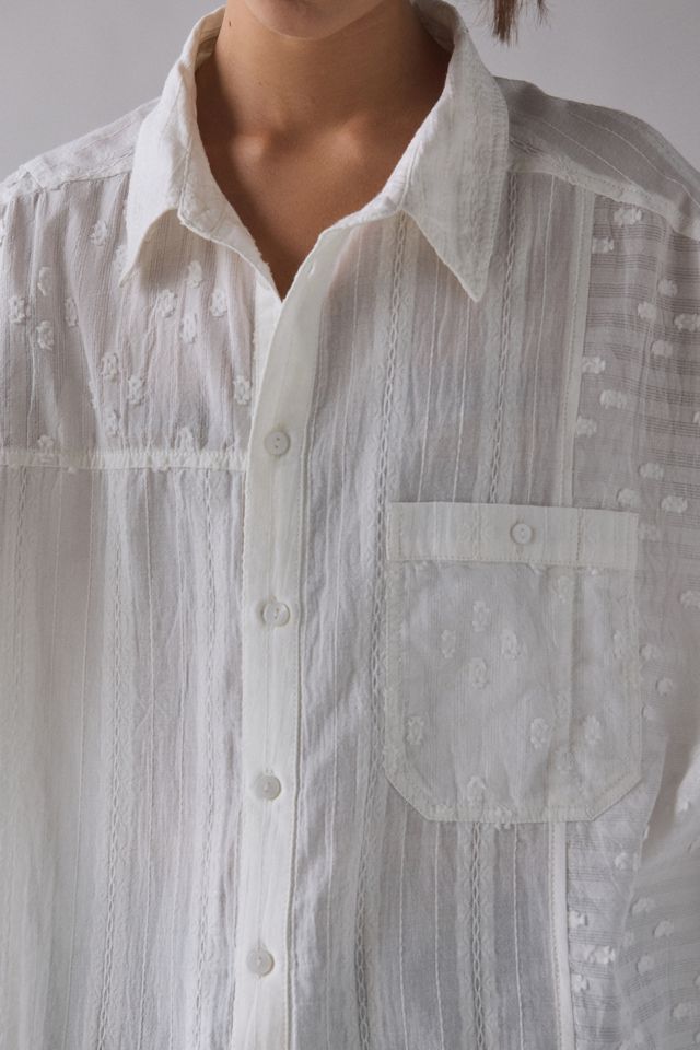 BDG Alex Spliced Shirt #1