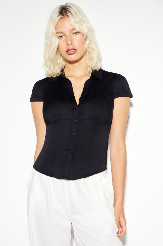 Silence + Noise Sophie Short Sleeve Shirt #2