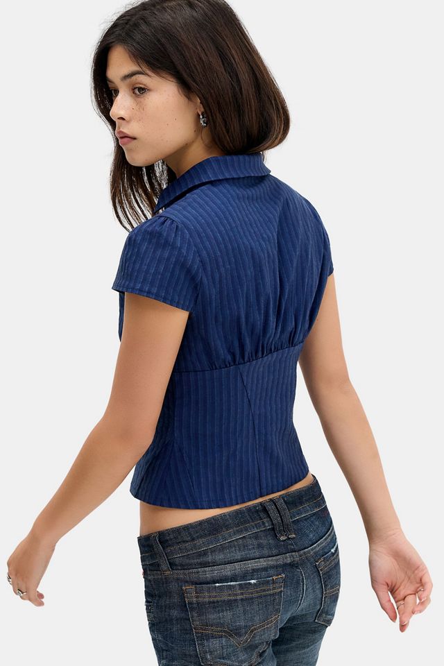 Camicia con scollo a V Harley Silence + Noise #3