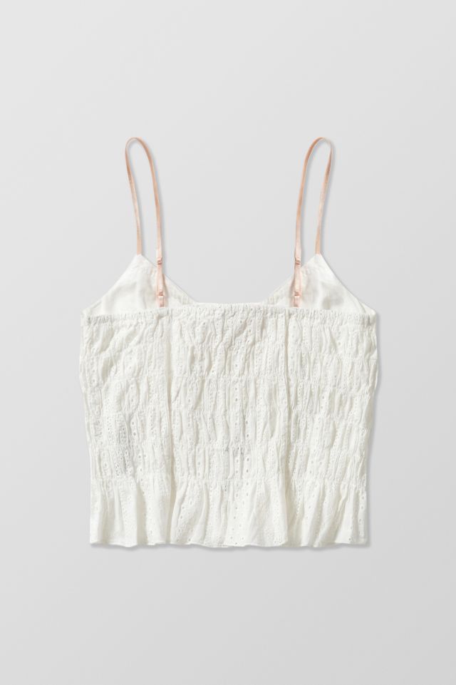 Kimchi Blue Ellora Broderie Cami Top | Urban Outfitters UK