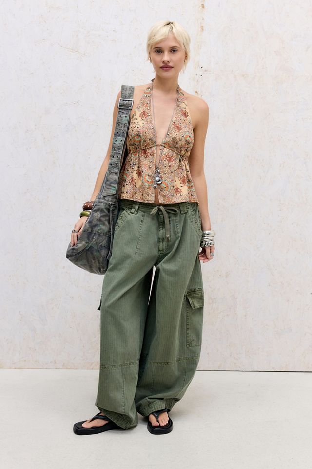 Top Halter Stampato con Borchie Eloise Silence + Noise #1