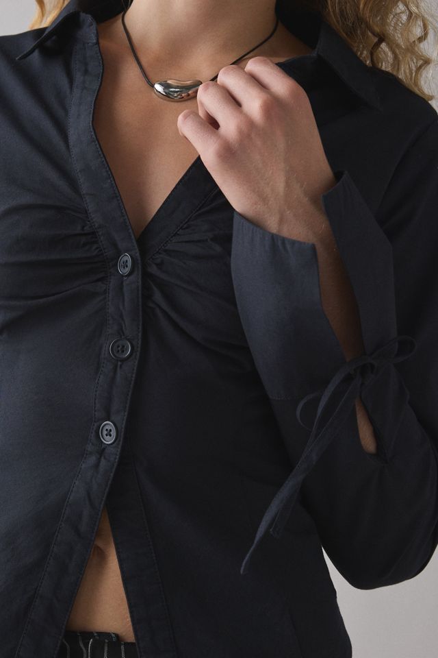 Kimchi Blue Camicia Slim Poppy #1