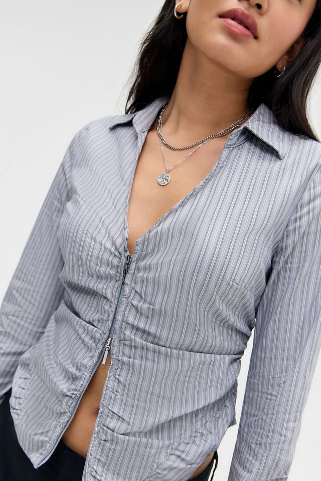 Camicia Slim Zippy UO #1