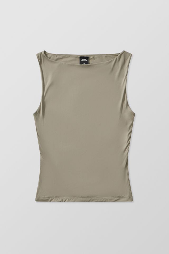 UO Lia Slinky Slash Neck Tank Top #4