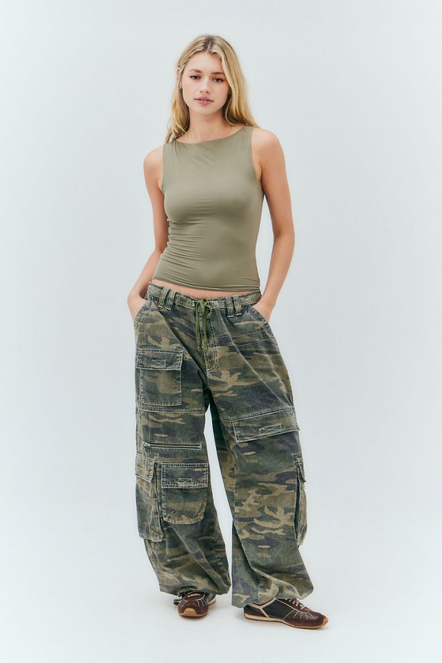 UO Lia Slinky Slash Neck Tank Top #1