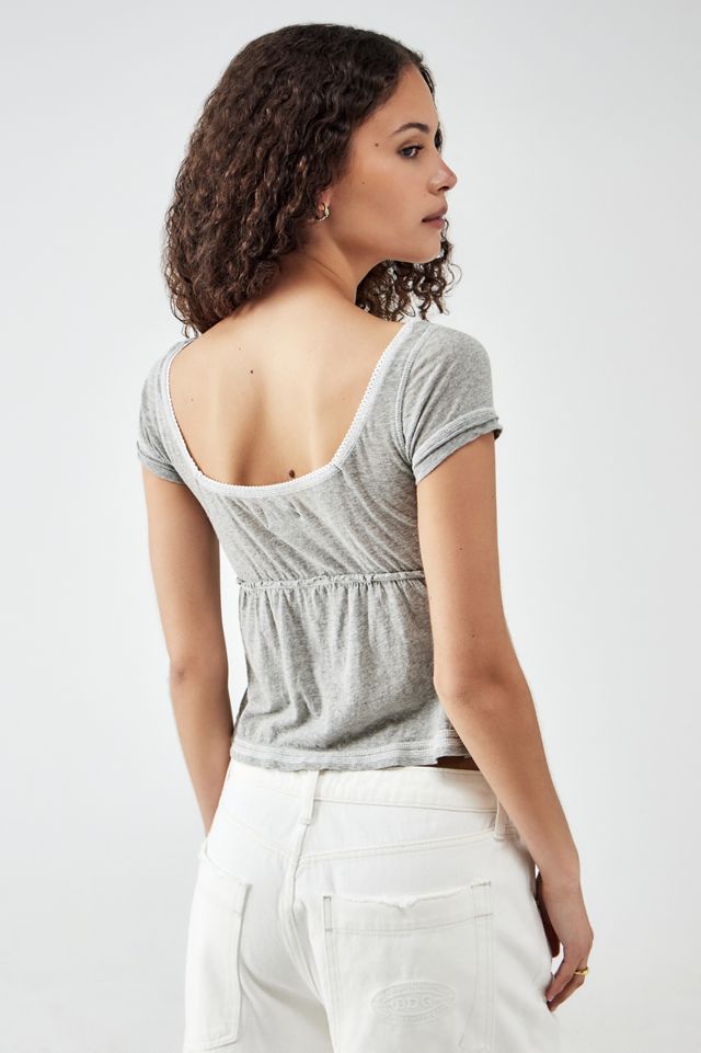 BDG Brittney Babydoll Top  #3