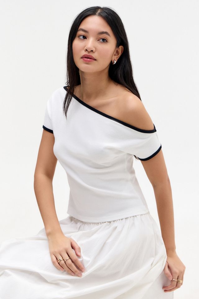 BDG Sarah Off-Shoulder Top #4