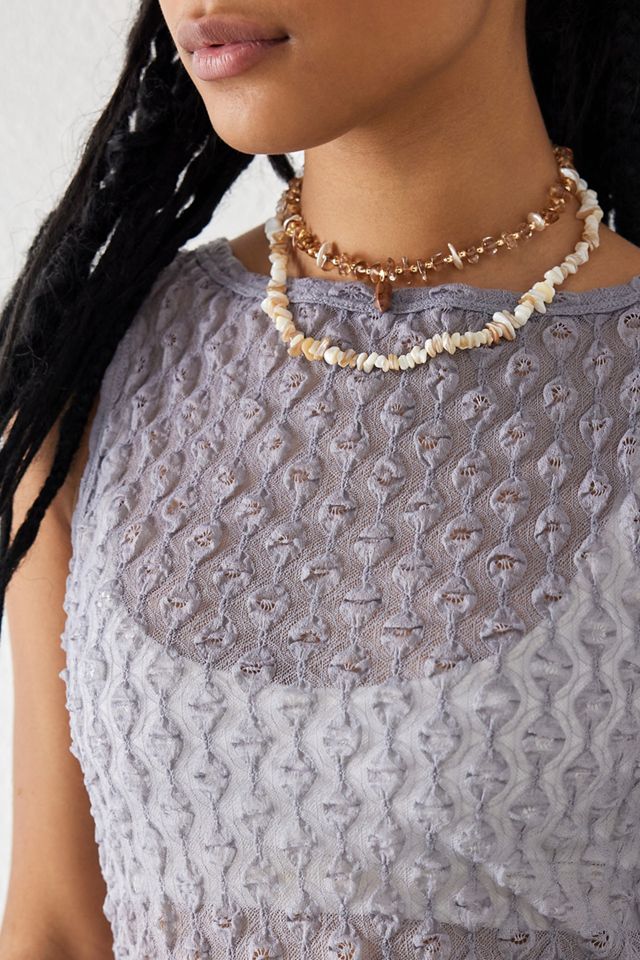 UO Mae Popcorn Maglia Canotta #2