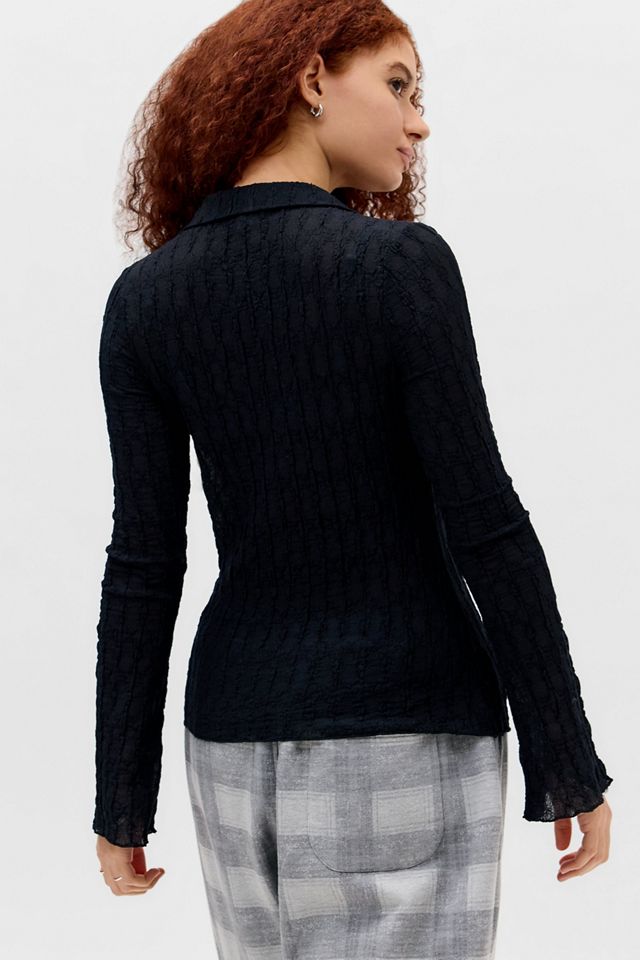 Kimchi Blue Camisa Texturizada Maisie #3