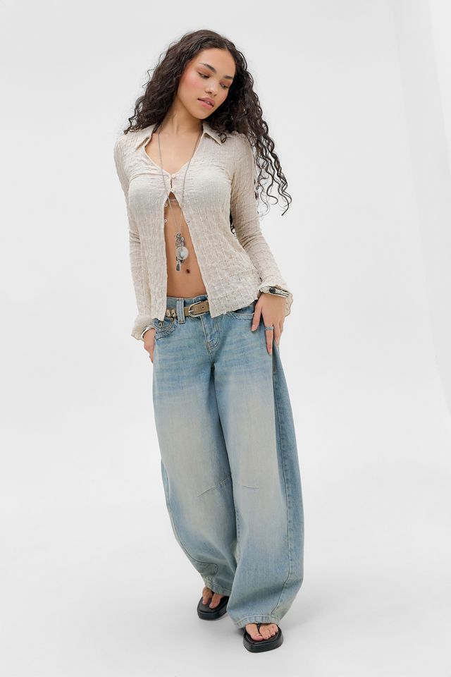 Kimchi Blue Maisie Textured Shirt #2