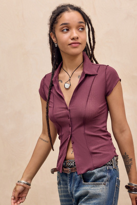 UO Milo Rib Shirt Product Page