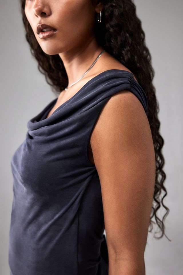 UO Sofia Cowl Cupro Top #2