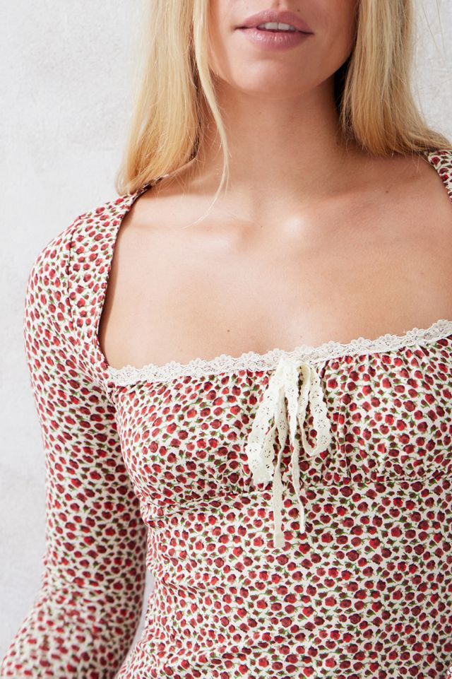 Kimchi Blue Amelie Rose Top #2
