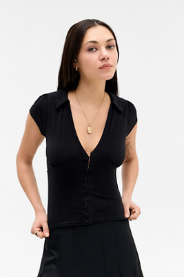 Chemise Loren à agrafes et à aillets en taille: XL - Silence + Noise - Modalova