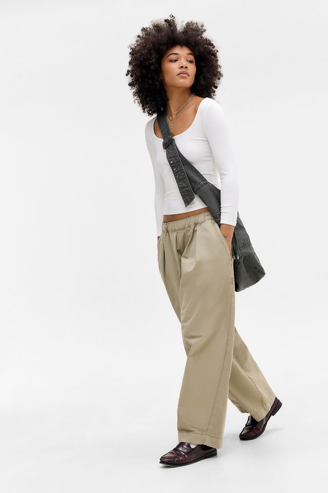 BDG 3/4 Sleeve Rib Top #1
