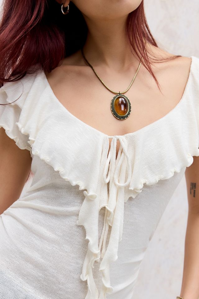 UO Bella Ruffle Top #2