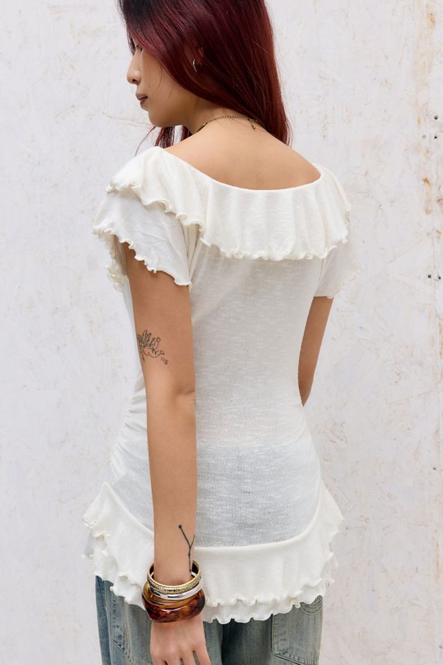 UO Bella Ruffle Top #3