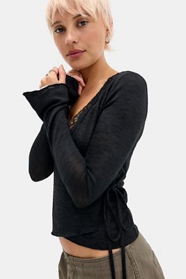 Kimchi Blue Juliette Wickeloberteil mit Spitzenbesatz
