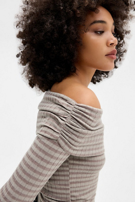 Haut bardot rayé Tia en taille: XS - Silence + Noise - Modalova