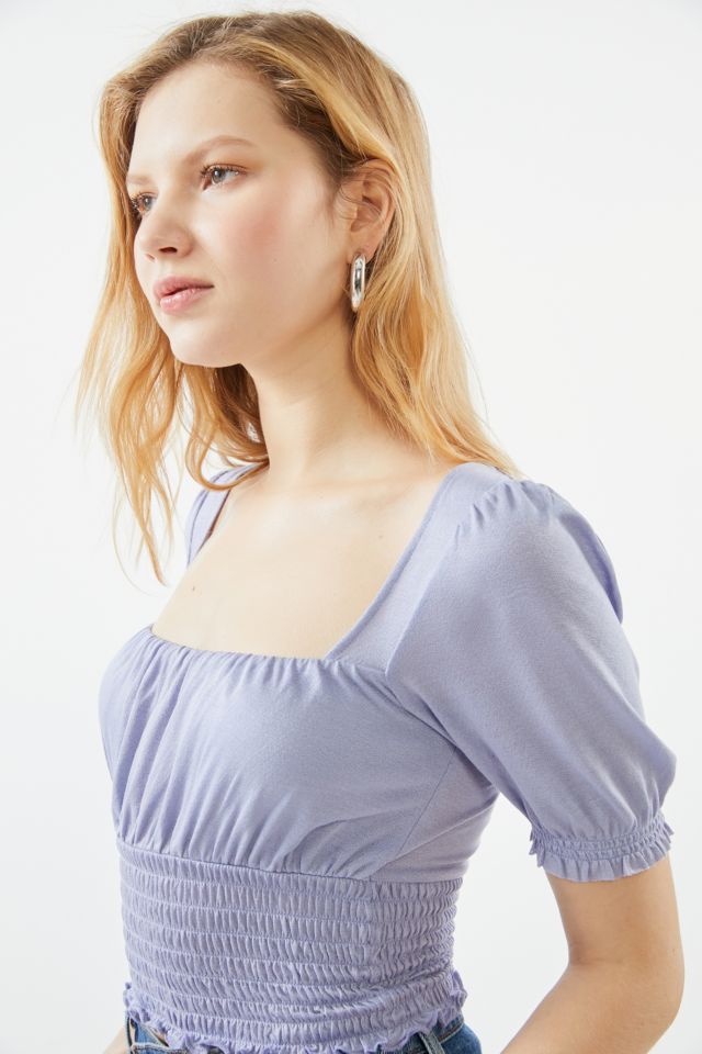 Urban outfitters smocked top new arrivals