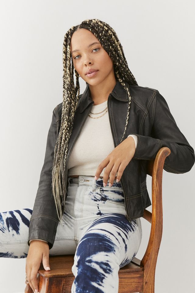 UO Callie Crop Top de manga larga #1