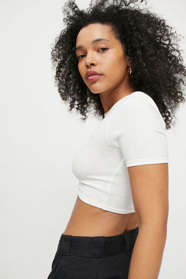 UO Kiwi Ruched Cropped Top #3