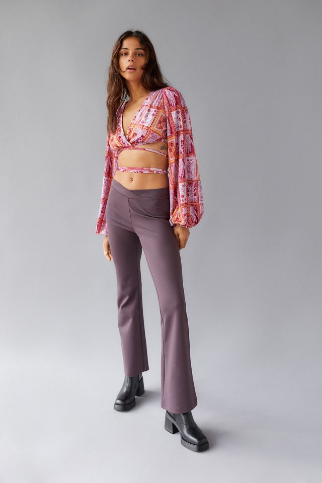 UO Florentina Stampa Wrap Top #2